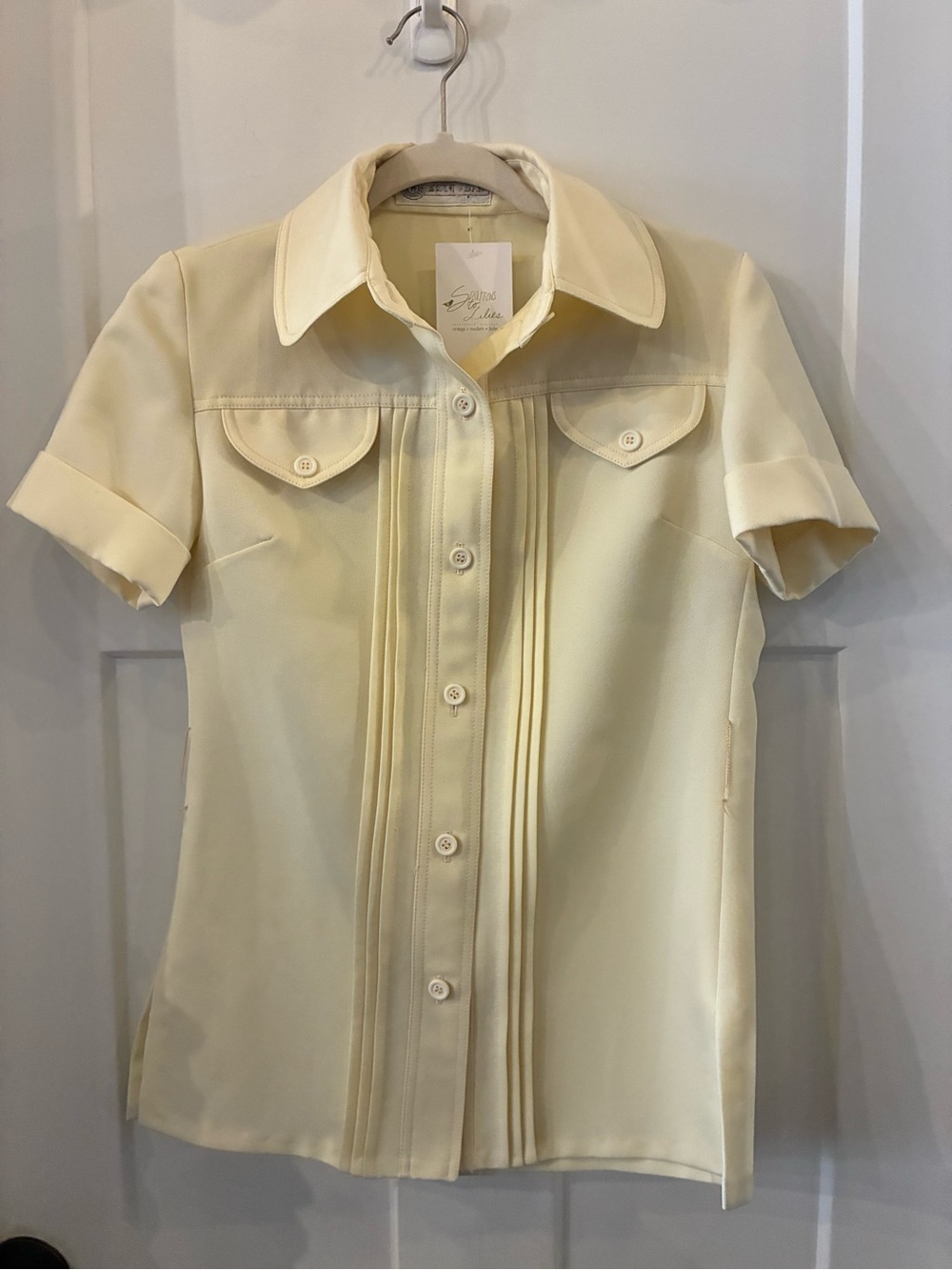 ✨Vintage✨ Short-Sleeve Pant Suit
